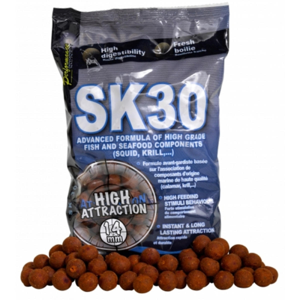 Starbaits Concept Boilies Sk30 - 14 mm  - 1 kg