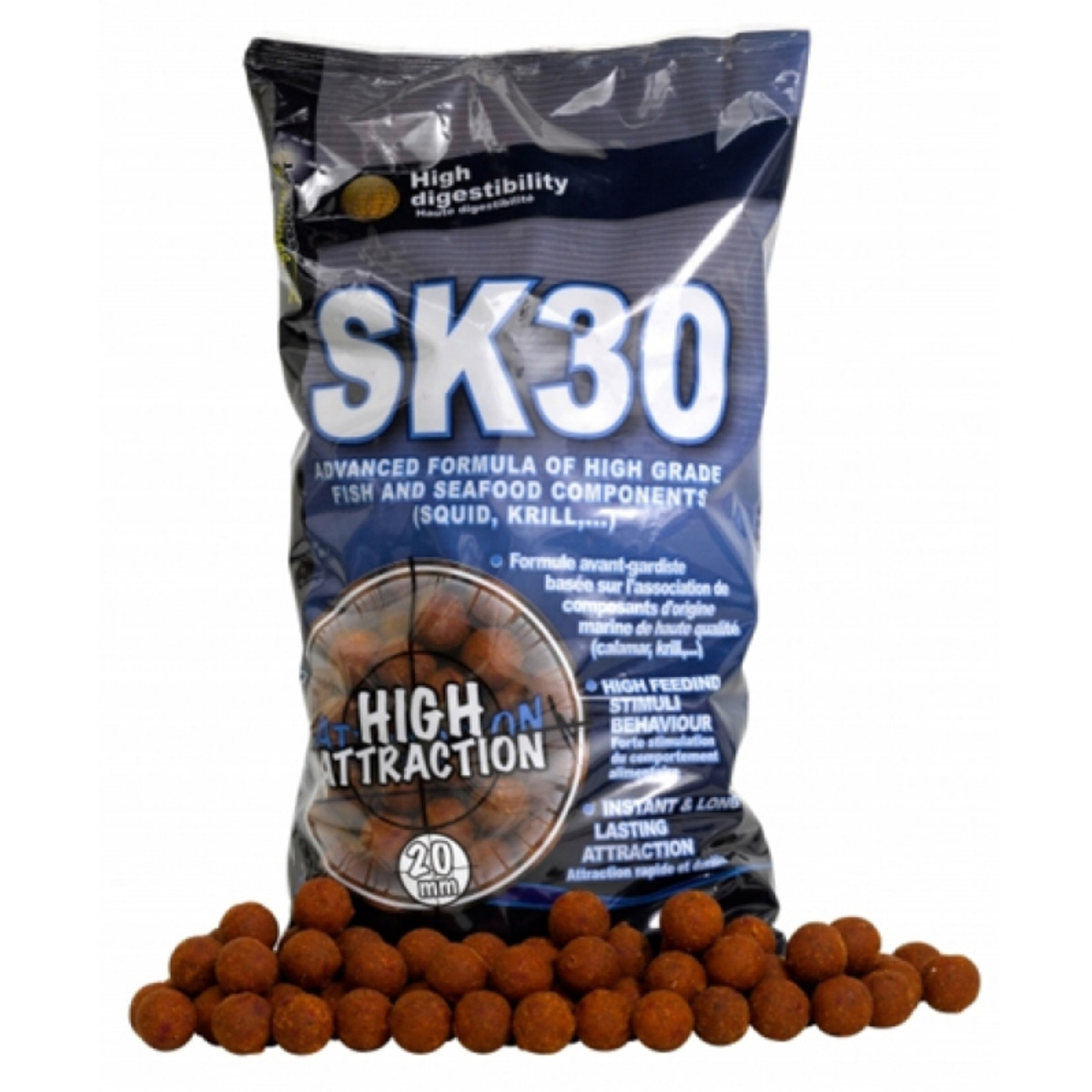 Starbaits Concept Boilies Sk30 - 20 mm  - 2,5 kg