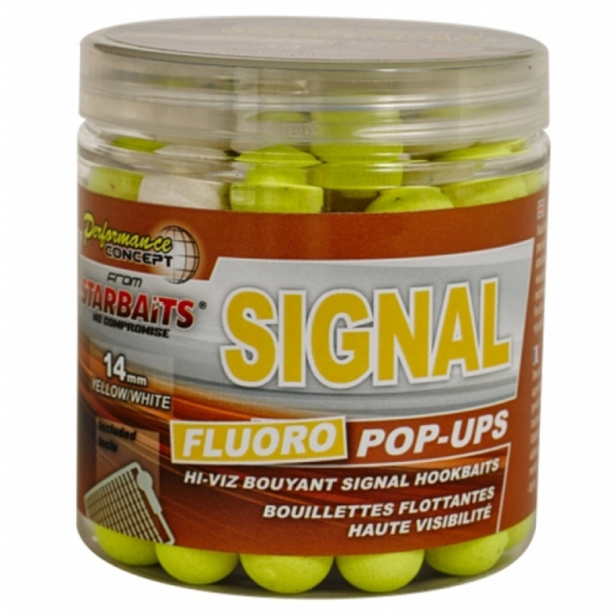Starbaits Concept Fluo Pop Ups Signal - 14 mm  - 80 g