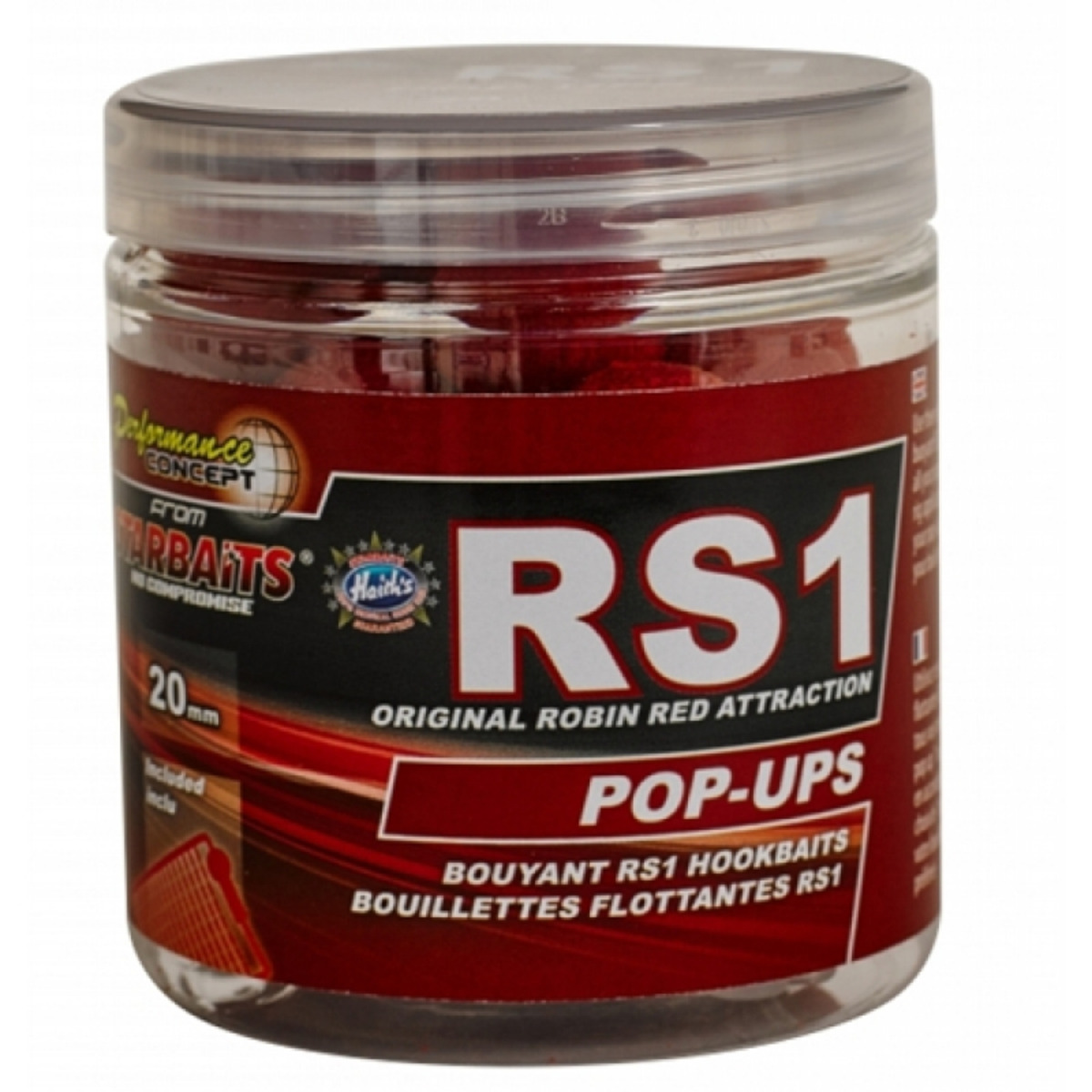 Starbaits Concept Pop Ups Rs1 - 20 mm  - 80 g