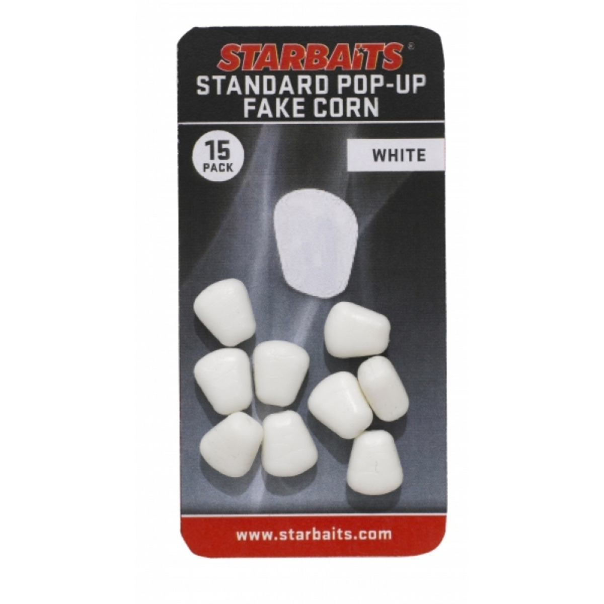 Starbaits Pop Up Fake Corn - White