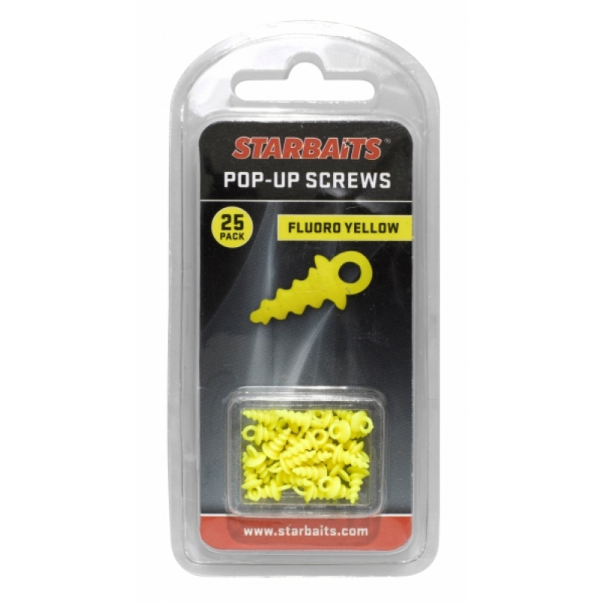 Starbaits Pop Up Screws - Fluo Yellow