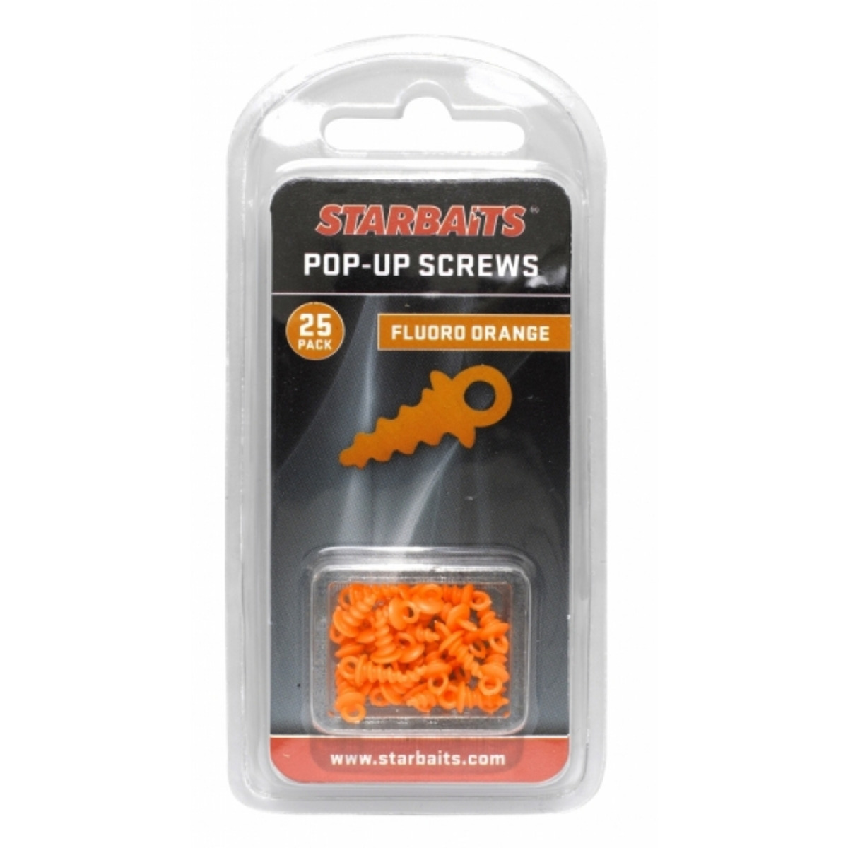 Starbaits Pop Up Screws - Fluo Orange