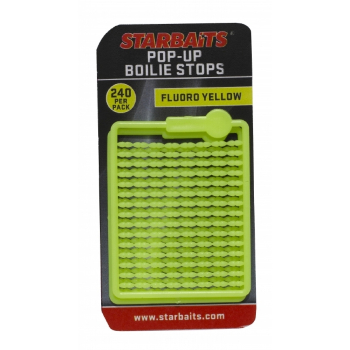 Starbaits Pop Up Stop Boilies - Fluo Yellow