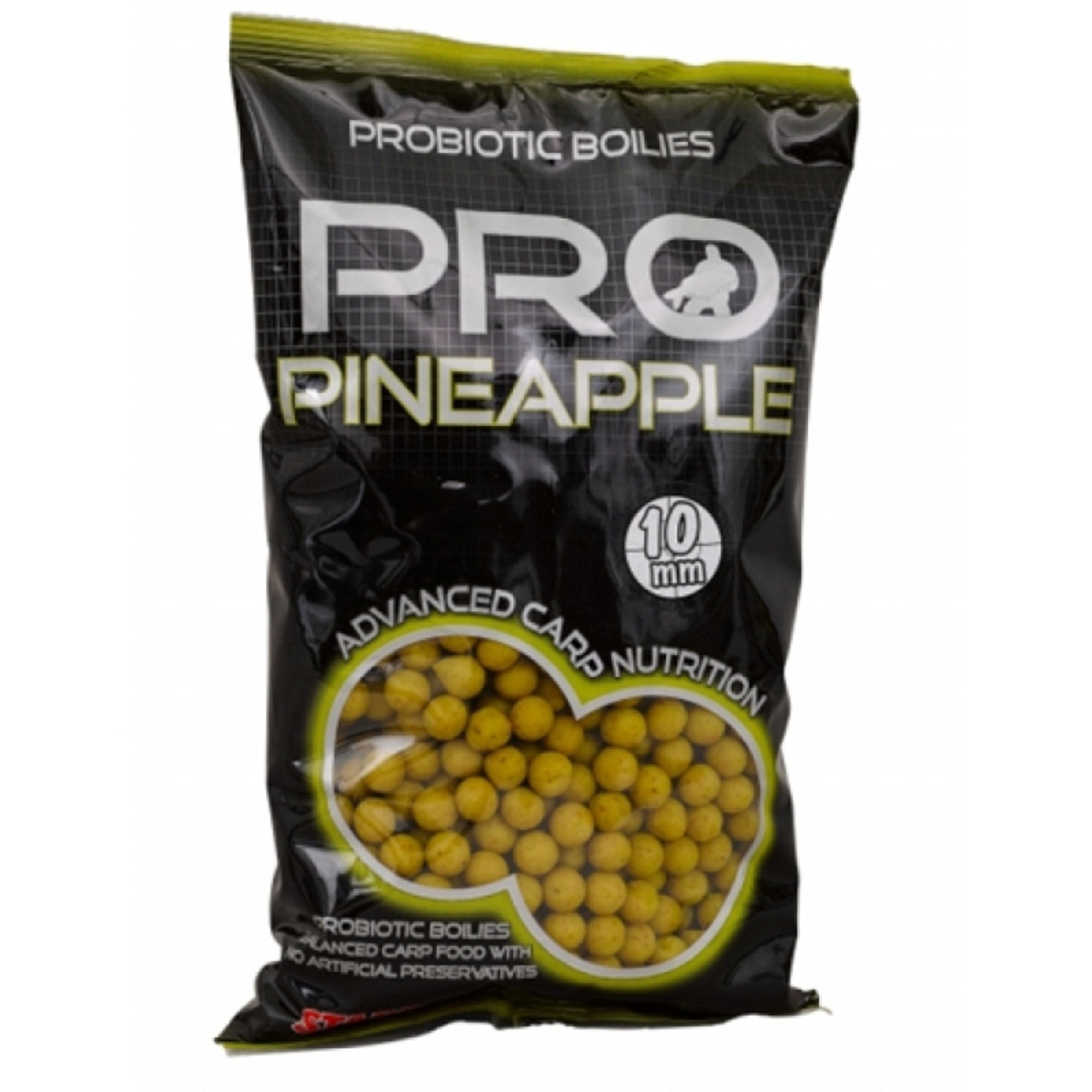 Starbaits Probiotic Boilies Pineapple - 10 mm  - 1 kg