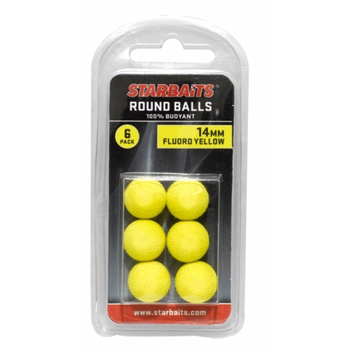 Starbaits Round Balls 14mm - Yellow