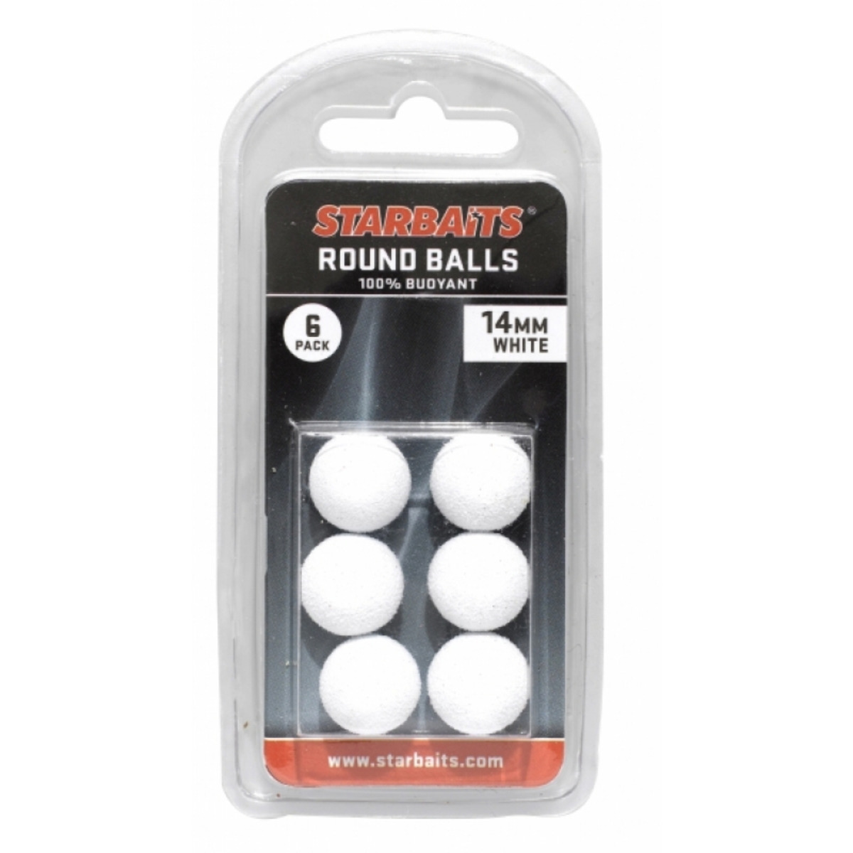 Starbaits Round Balls 14mm - White