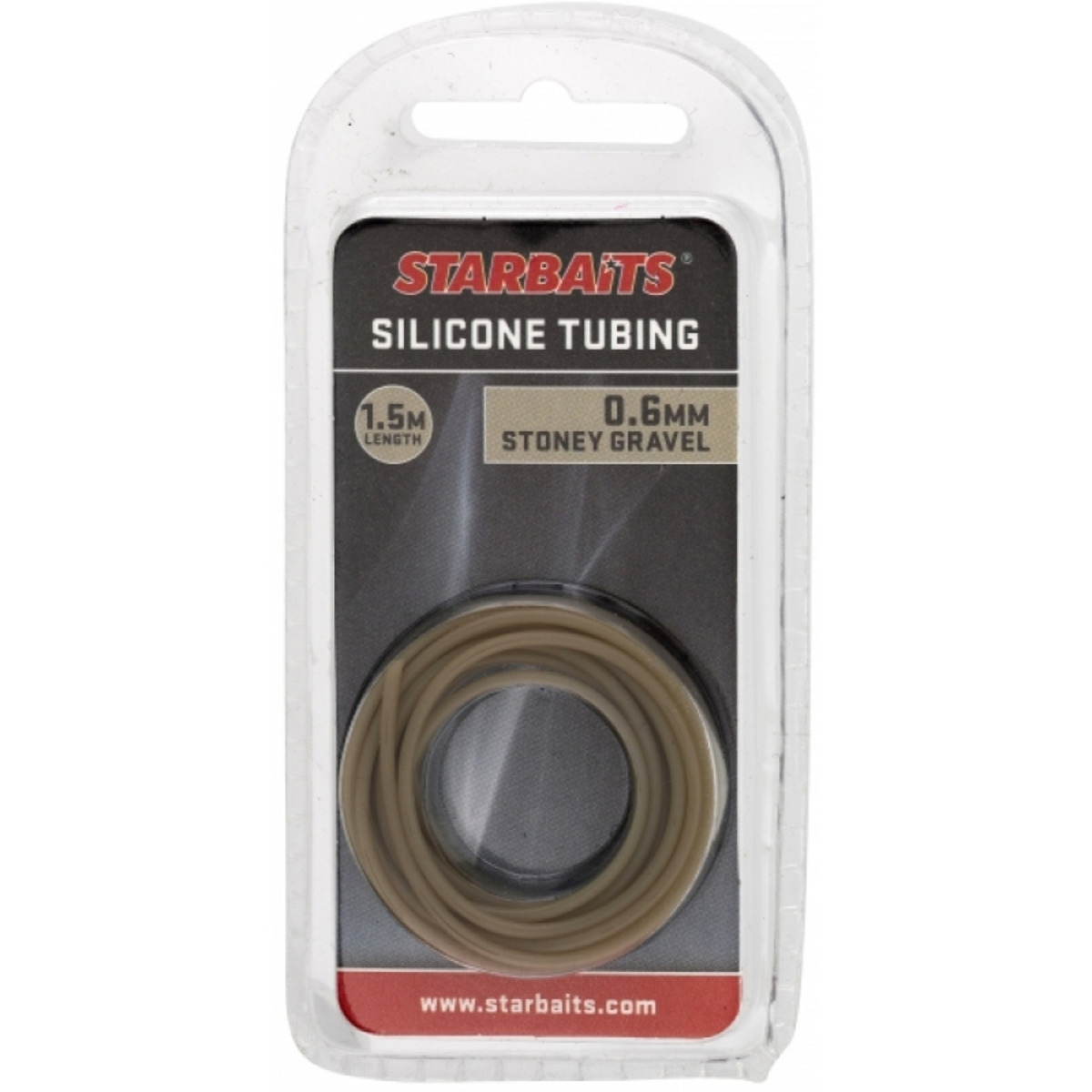 Starbaits Silicone Tubing 0.6mm - STONEY GRAVEL