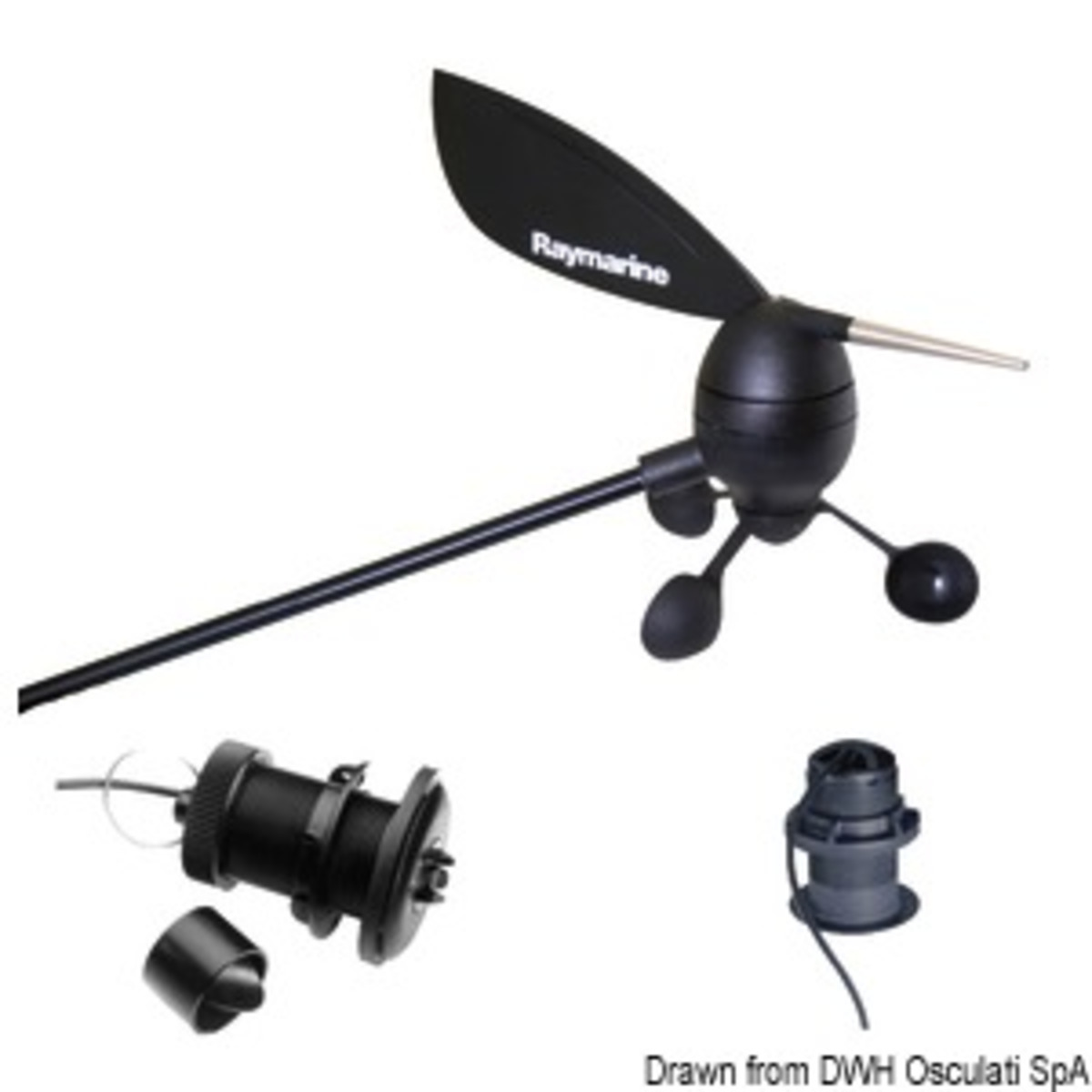 Instruments I50 / I60 Raymarine - traducteurs i50Speed + i50Depth + i60Wind & Pack