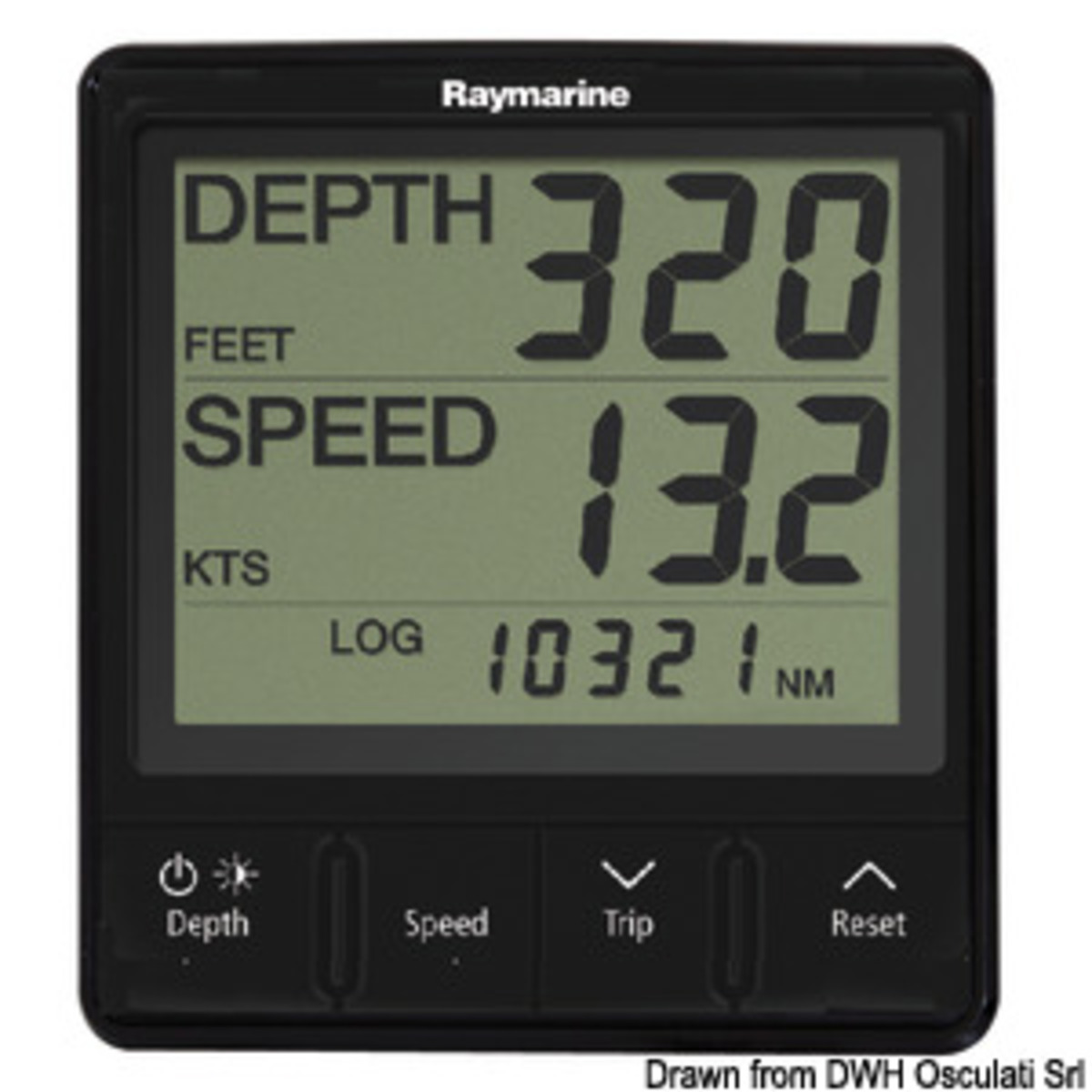 Instruments I50 / I60 Raymarine - Écran Raymarine i50 Tridata