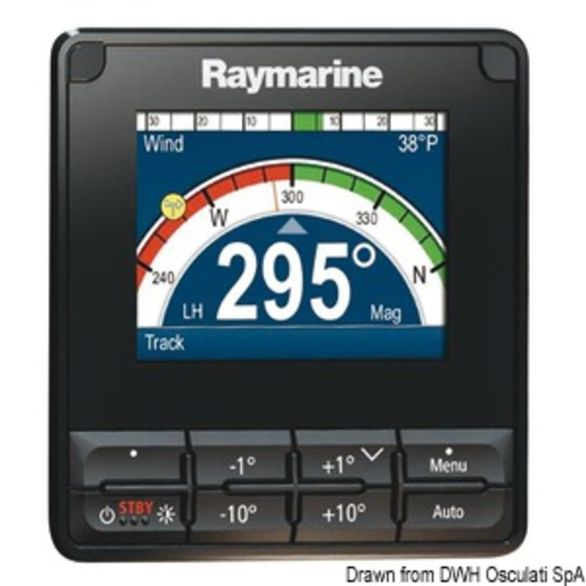 Instruments Raymarine P70s/p70rs, unité de commande du pilote automatique - Instrument de pilote automatique Raymarine p70s