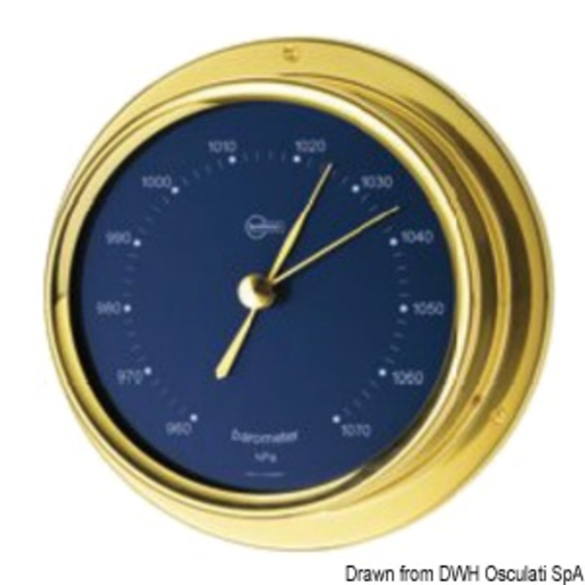 Barigo Instruments: Regatta - Barigo Regatta blue barometer