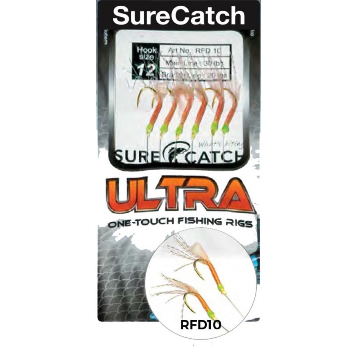 Surecatch Ultra One-touch Fishing Rigs Rfd10 - #6