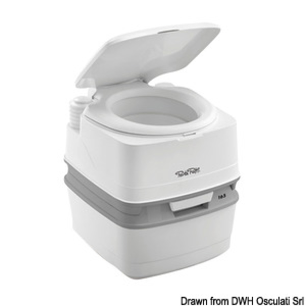 Tecma Thetford Porta Potti Portable Toilet - THETFORD Porta Potti Qube 165 portable toilet