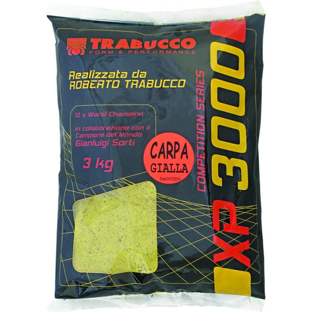 Trabucco Pastura XP 3000 - 3 Kg - Carpa Rossa         