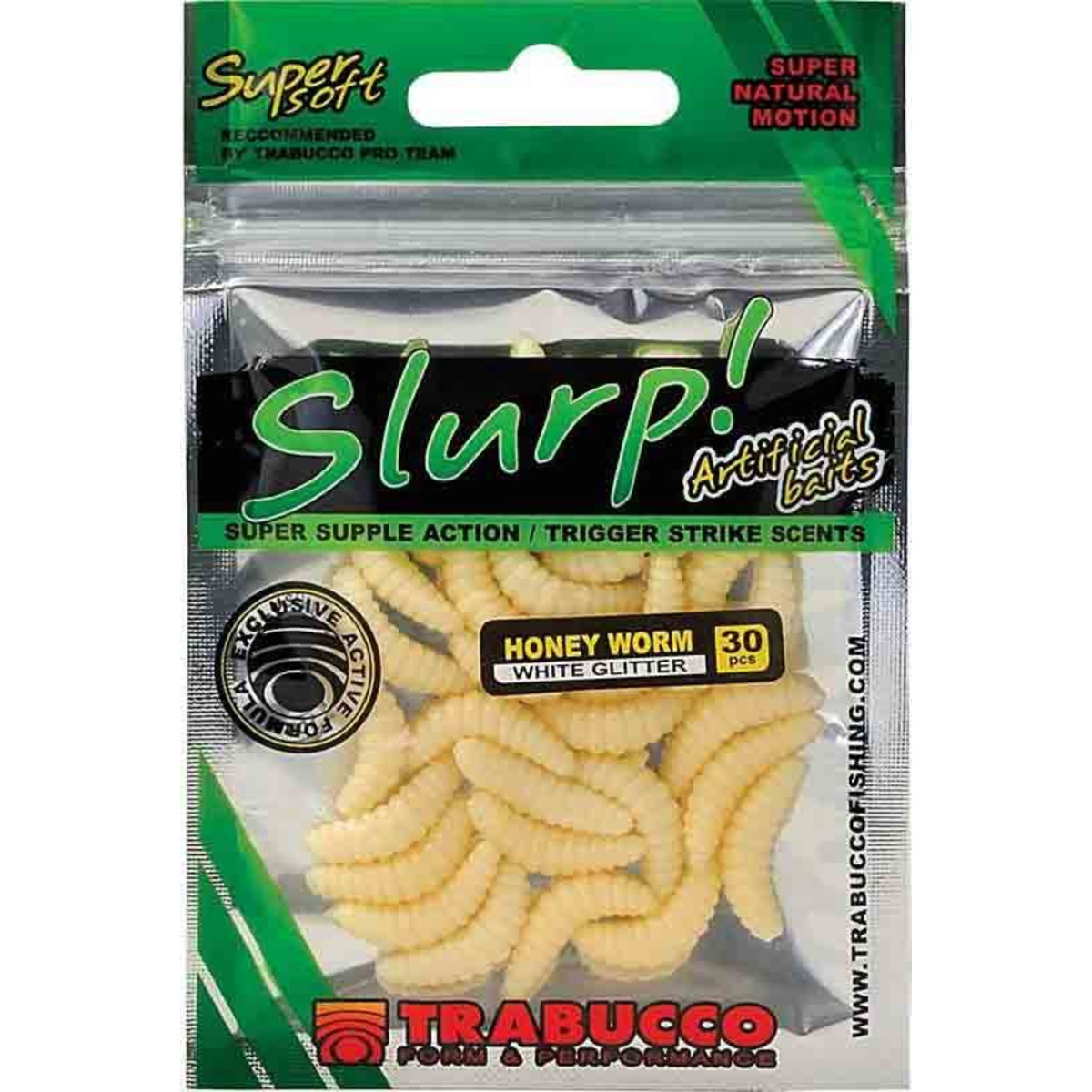 Trabucco Slurp! Honey Worm - Fluo Glitter - Regular