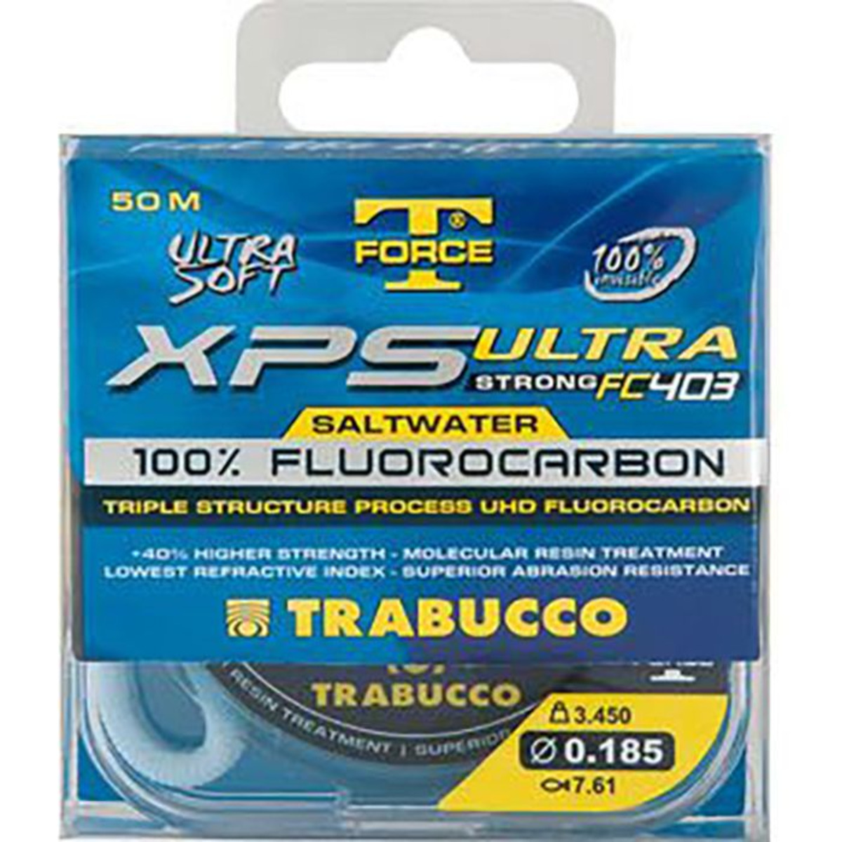 Trabucco XPS Ultra Strong Saltwater T-Force - 50 m - 0.221 mm