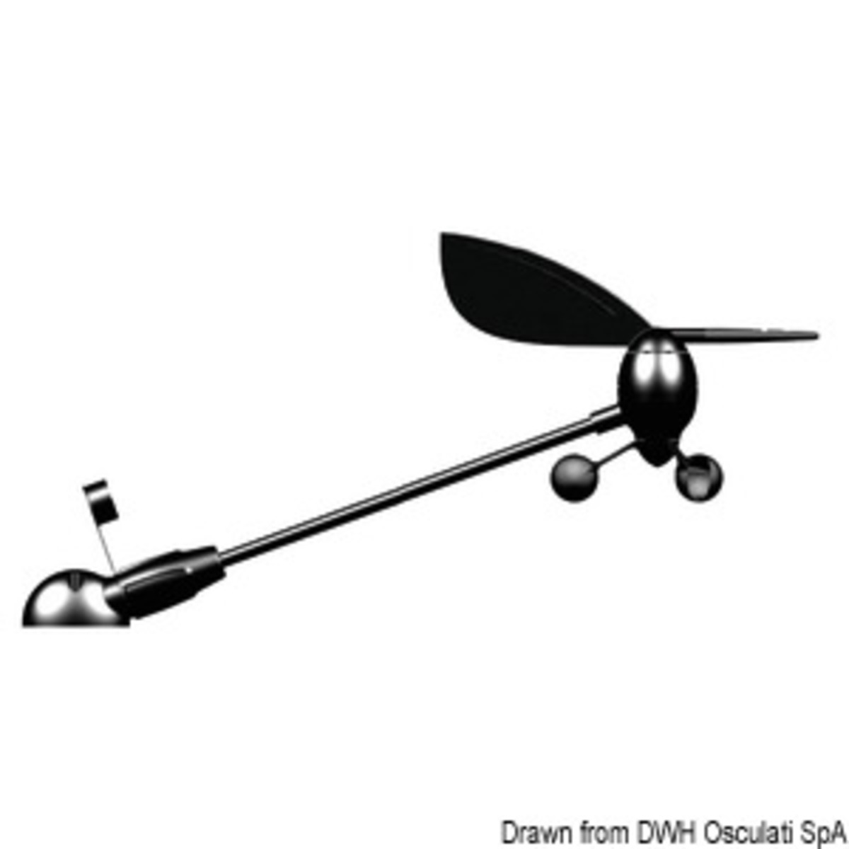 Transducers And Sensors For Raymarine Instruments - Raymarine Wind E22078 transducer