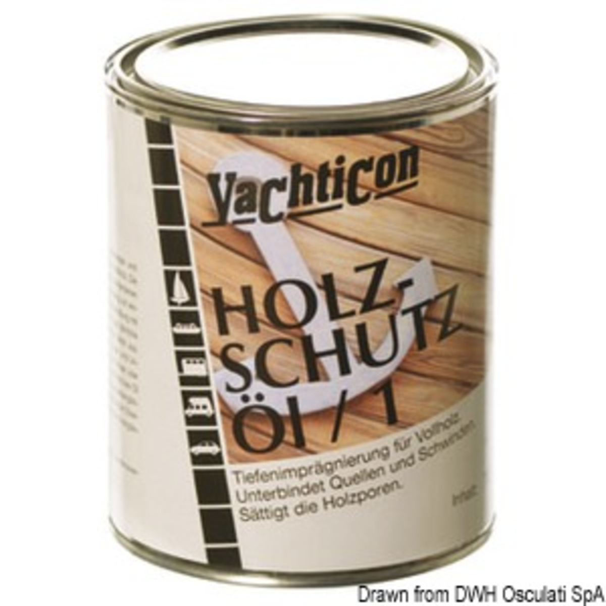 Yachticon Low-viscosity Teak/wood Cleaner And Brightener - Low-viscosity teak primer