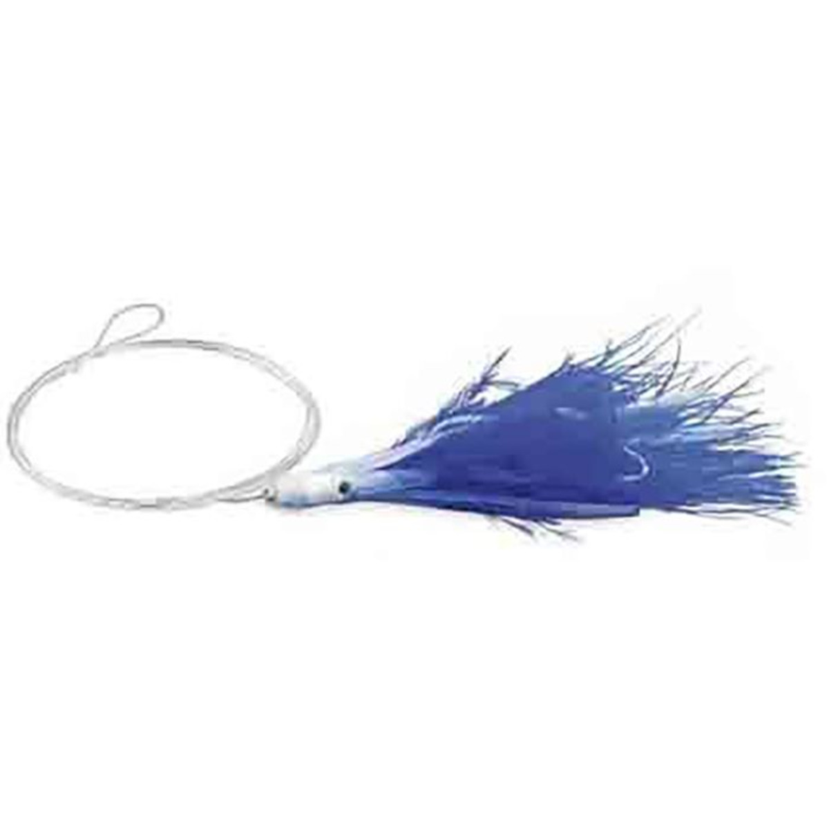 Tubertini Leurre de Traîne Mini Marabou Squid - 01 Bleu - Série 271 n. 1 - Diamètre 0.40 mm    