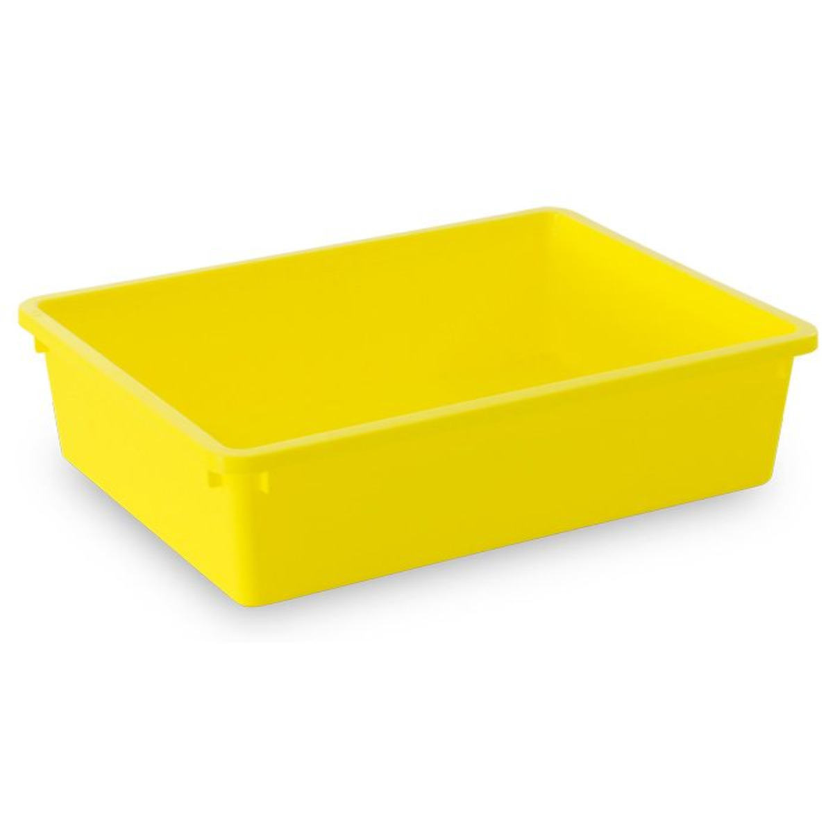 Tubertini Mk Yellow plastic Tray - 38.2x28.5x9.5 cm