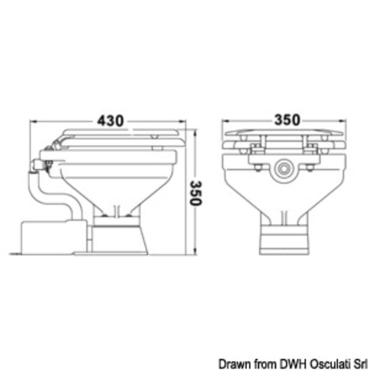 Jabsco Electric Toilet - Service kit for JABSCO electric toilet