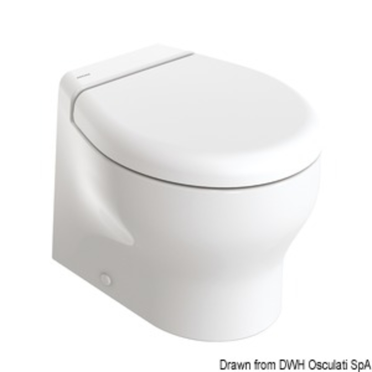 Tecma Elegance  2g Electric Toilet Bowl - TECMA electric toilet Elegance 2G Short 24 V