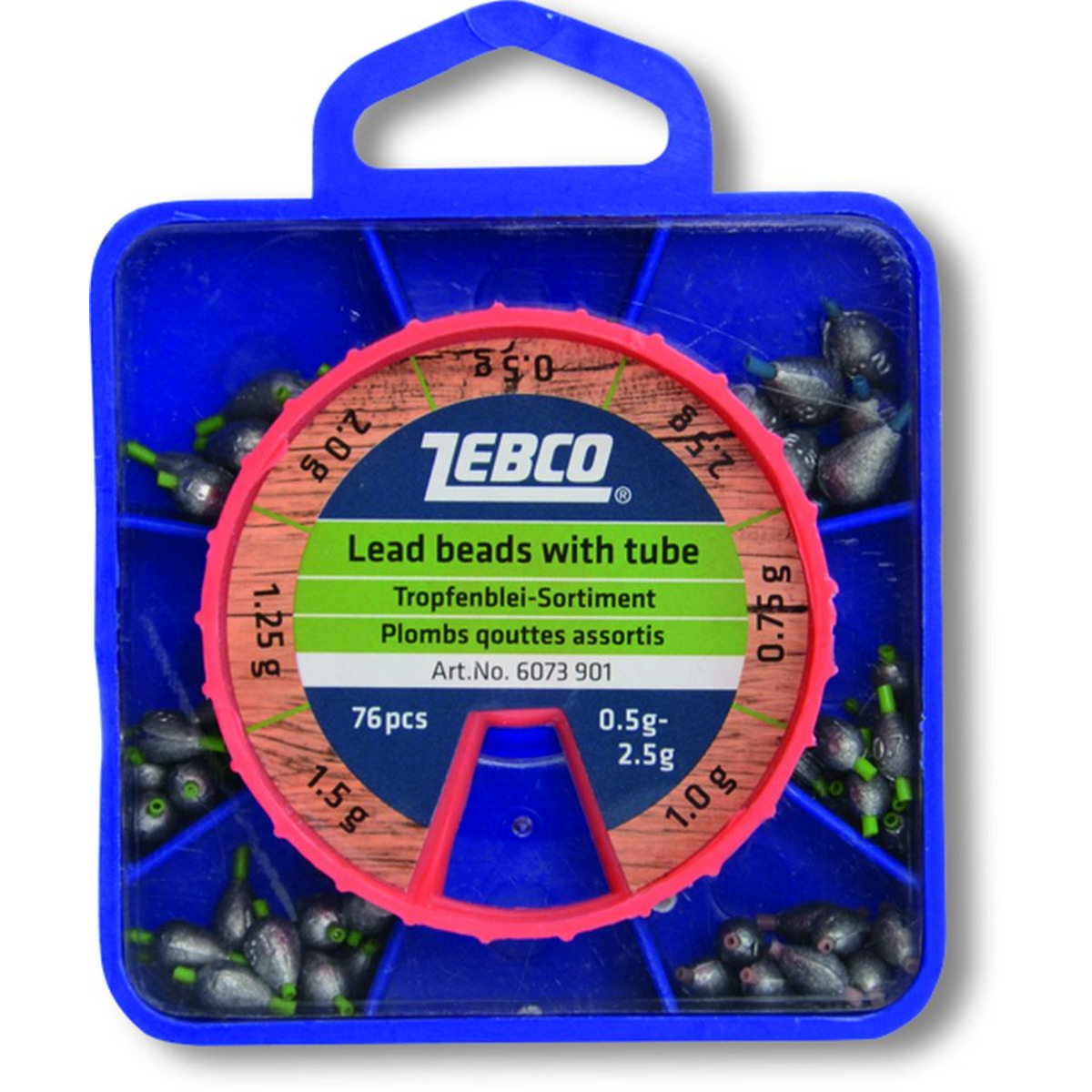 Zebco Lead Bead With Tube - mix1