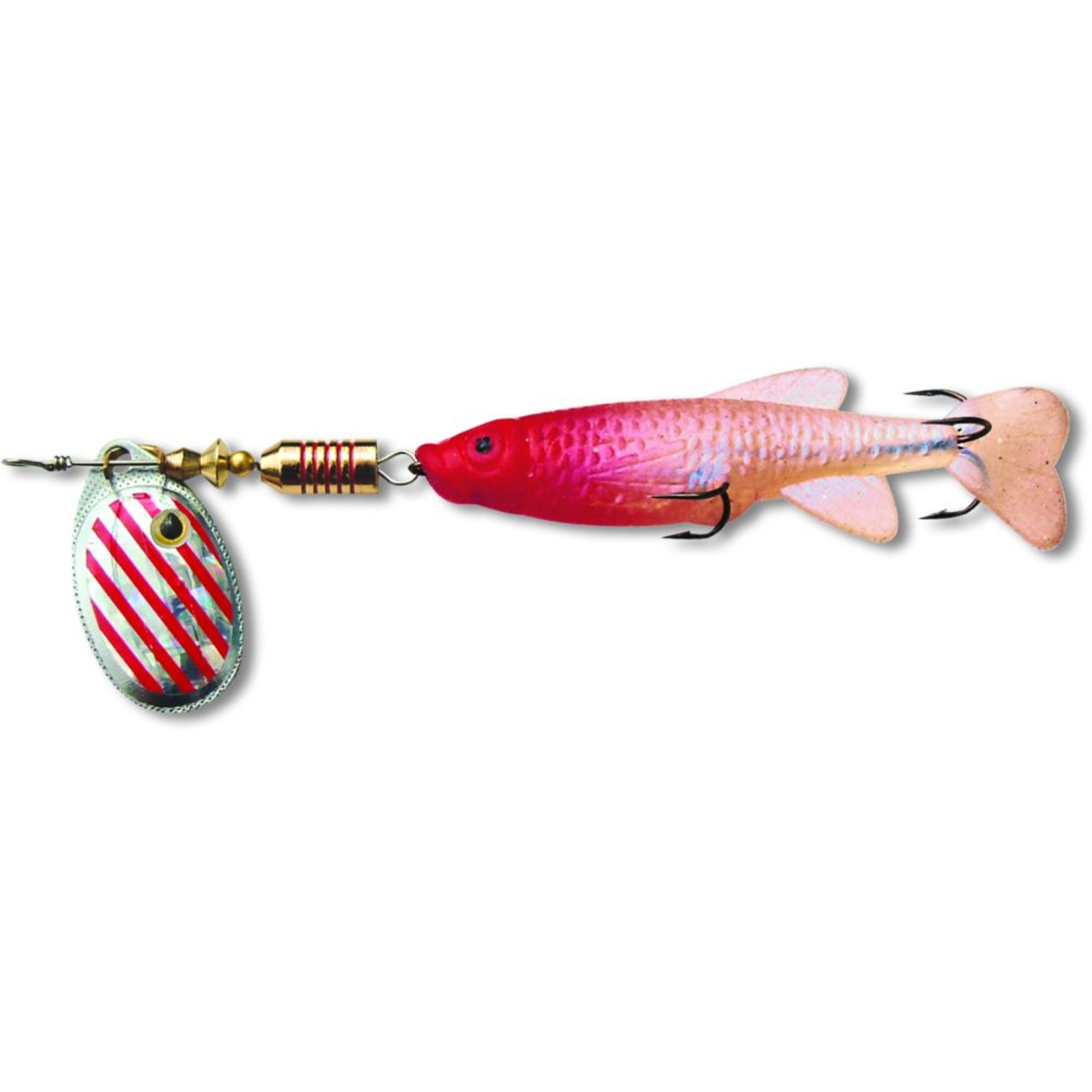 Zebco Minnow Flyer - 3 g - silver/red