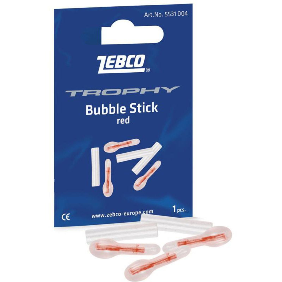 Zebco Starlight Trophy Bubble Stick - 3.7 cm - Rosso         