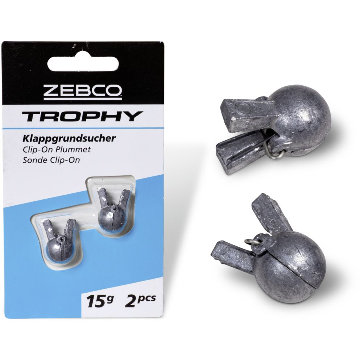 Zebco Trophy Clip-on Plummet - 15 g