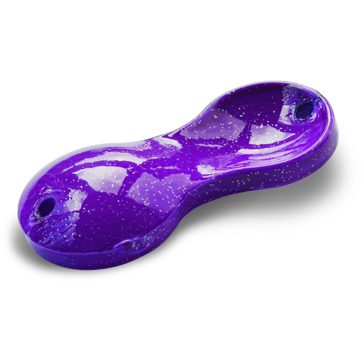 Zebco Z-sea Flatty Teaser, Lead Free - 40 g - purple/rainbow glitter