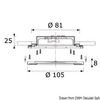 - Foresti E Suardi Halogen Ceiling Light For Recess Mounting