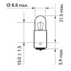 Aquasignal One Pole Ba 9s  Bulb