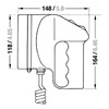 Aquasignal Portable Floodlight Bremen