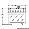 Cocina eléctrica con horno Techimpex Horizon