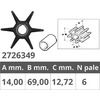 Finnord Evinrude 2t Impeller 9.5-10hp