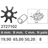 Finnord Jabsco Impeller 4598-0001