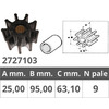 Finnord Impeller Jab.836-0001-john.08-1029b