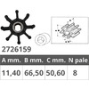 Finnord Mercruiser Impeller 8.1s - 496mag