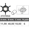 Finnord Yamaha 2t 6-8 Hp Impeller