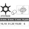 Finnord Yamaha-selva 2 / 4t 20-50 Hp Impeller