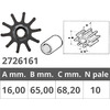 Finnord Yanmar Impeller 119593-42200