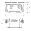 Fni Contenitore In Plastica Mm.238x110x134