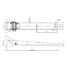 Rouleau d'arc en acier inoxydable Fni