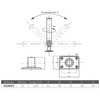 Fni Adjustable Rod Holder Diam.  Mm.40