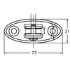 Fni Ribbed Fork Support With Plastic Base