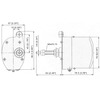 Essuie-glace Fni en acier inoxydable 12 V.