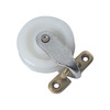 Foresti E Suardi Oscillating Pulley In Nylon And Chromed Brass