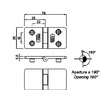 Foresti E Suardi Flat Hinges Mm.70x35